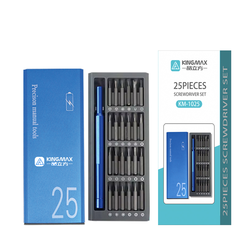 KINGMAX 25 - in - 1 Precision Screwdriver Set in its case.jpg