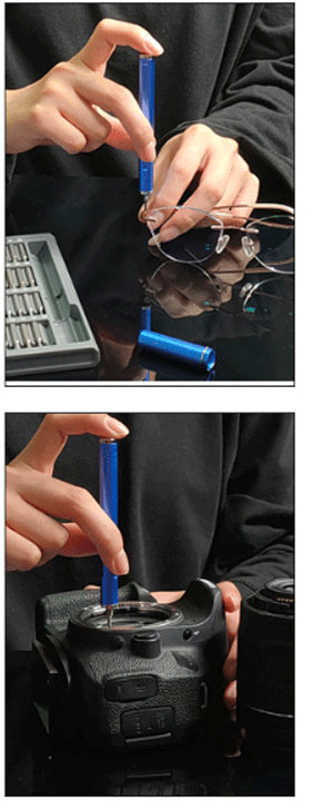 using KINGMAX Screwdriver Set to repair smartphone.gif