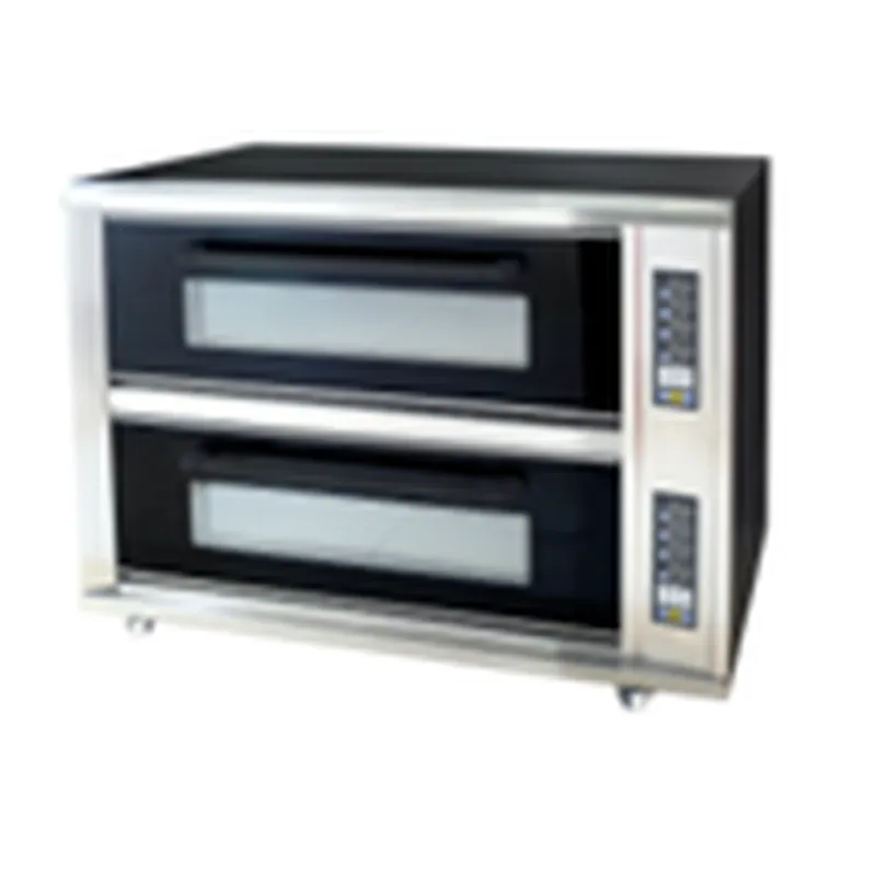 Commercial Pizza Snack Oven Electric With Two Independent Chambers