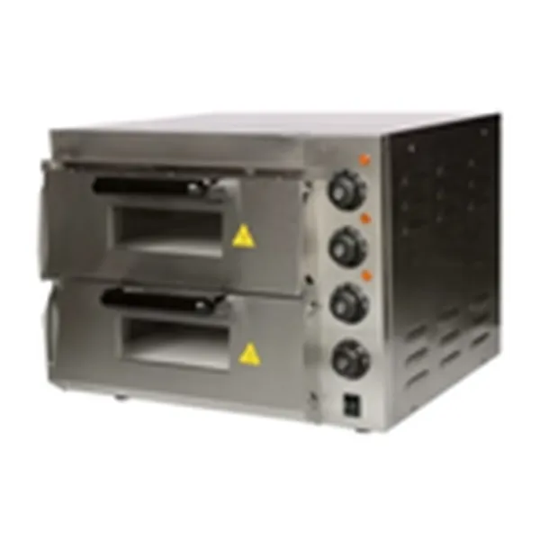 Double Deck Countertop Commercial Pizza Oven Electric