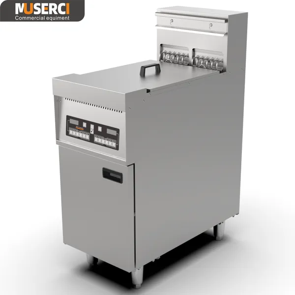 standing 28L gas fryer for commercial kitchen equipment