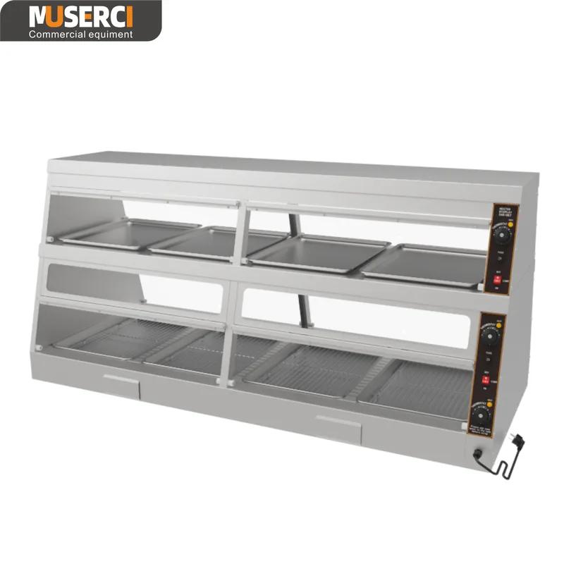 OEM ODM مسخن الوجبات السريعة الكهربائي متعدد الوظائف من الفولاذ المقاوم للصدأ