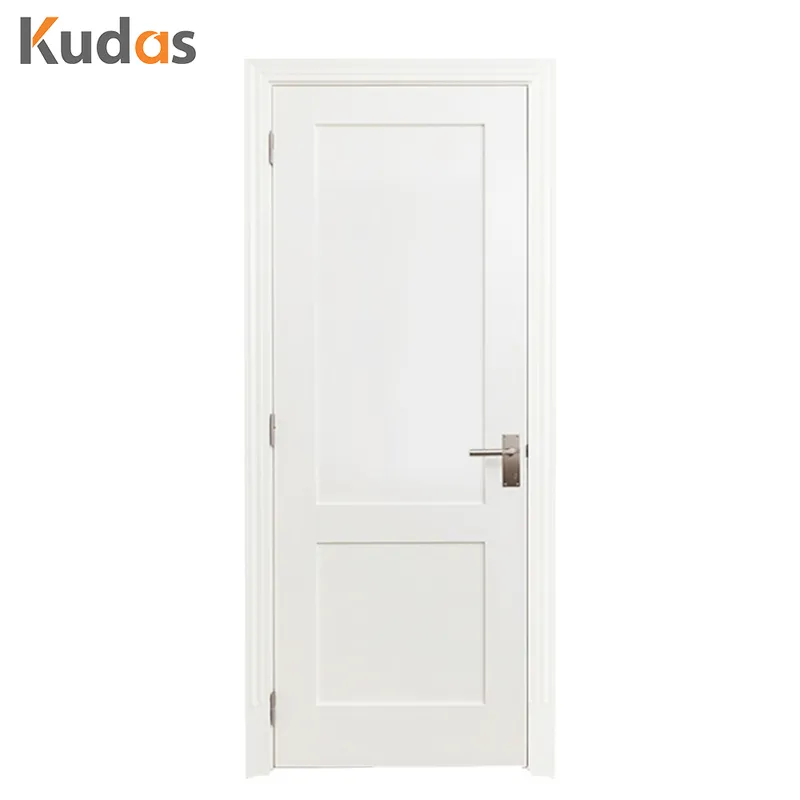 باب غرفة نوم داخلي من الخشب الصلب عالي الجودة أوروبي