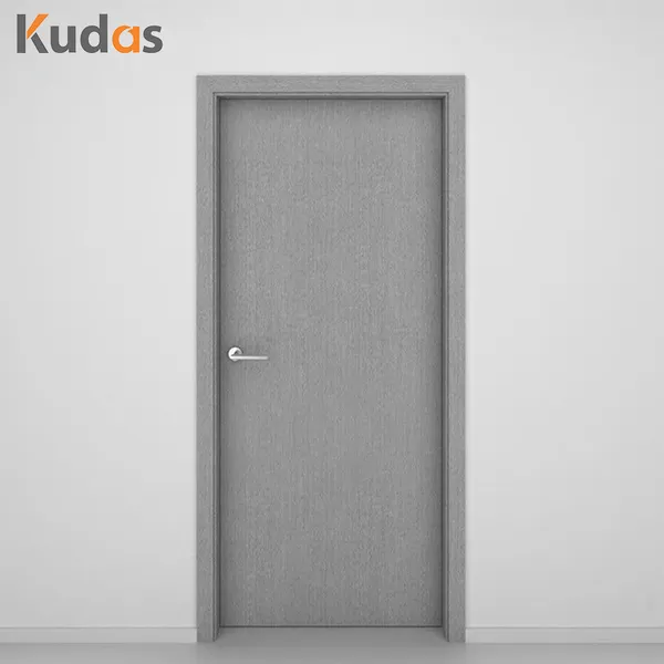 أبواب داخلية من خشب كوداس، باب خشبي بقشرة خشب طبيعي HDF