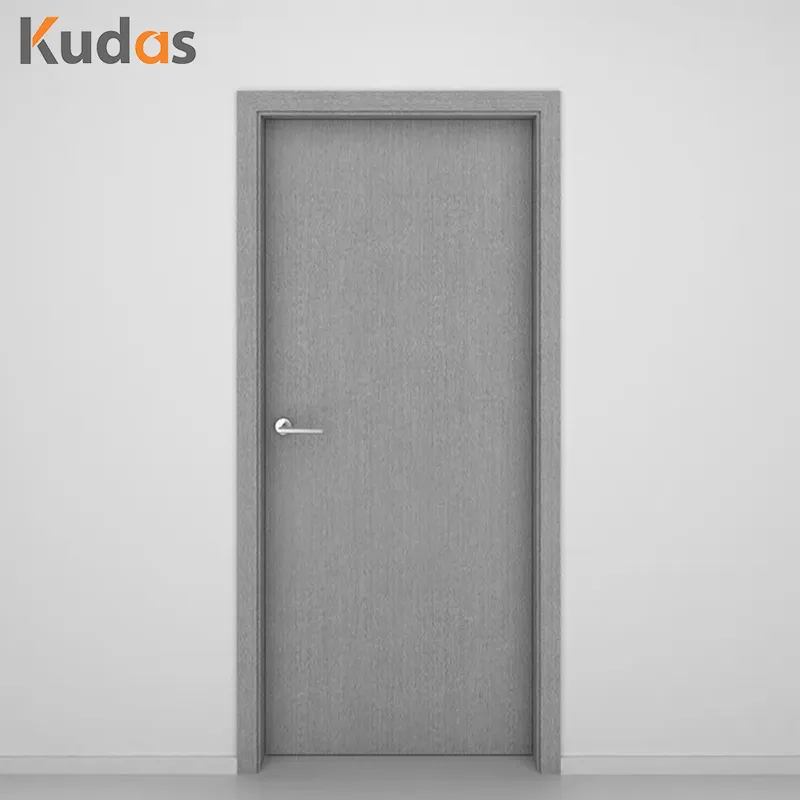 أبواب داخلية من خشب كوداس، باب خشبي بقشرة خشب طبيعي HDF