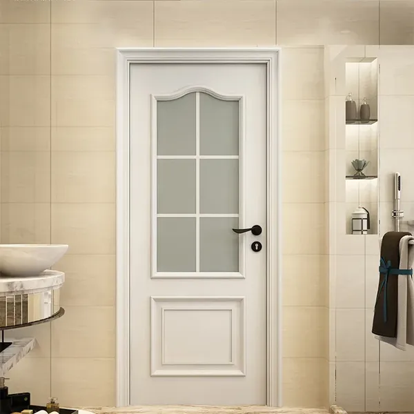 أبواب داخلية زجاجية للمنزل الصين المورد ذات جودة عالية للمرحاض والمطبخ