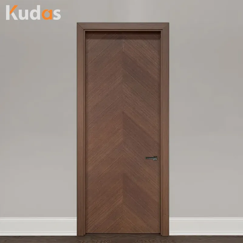 باب خشب الساج الفاخر لغرفة النوم، تصميمات الأبواب الرئيسية الخشبية، أبواب داخلية سوداء