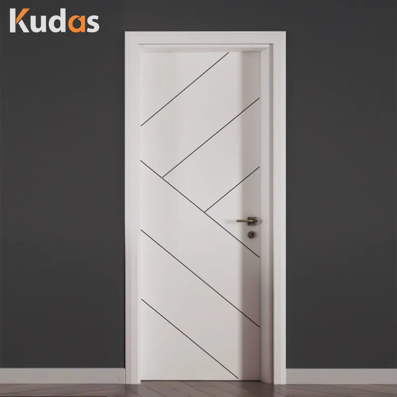 أبواب خشب البلوط مخصصة على طراز دبي الإماراتية لغرفة النوم