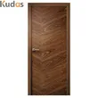 باب داخلي فاخر من خشب البلوط الصلب، باب عازل للصوت بقشرة فاخرة