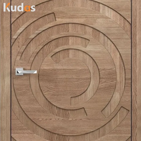 باب مقاوم للحريق بتصميمات حديثة وبسيطة مقاومة للحريق للفندق