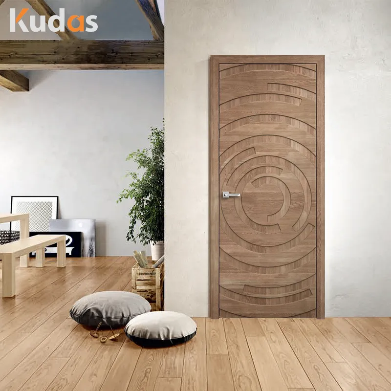 باب مقاوم للحريق بتصميمات حديثة وبسيطة مقاومة للحريق للفندق