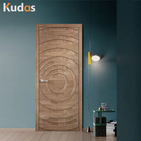 باب مقاوم للحريق بتصميمات حديثة وبسيطة مقاومة للحريق للفندق