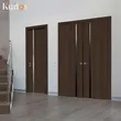 ألواح معلقة مسبقًا للمنزل، باب خشبي HDF داخلي مجوف  