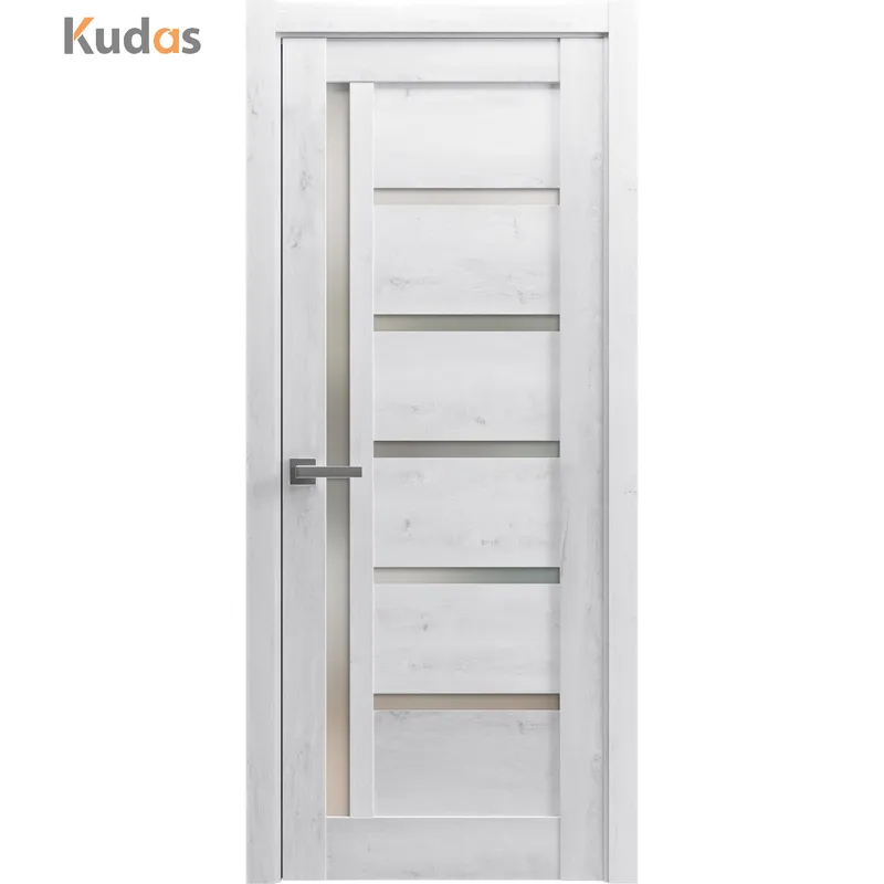 باب عازل للصوت WPC، أبواب من الخشب الصلب MDF، باب PVC من الزجاج المتدفق المركب