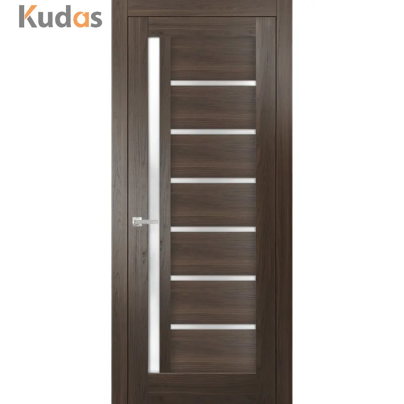 باب عازل للصوت WPC، أبواب من الخشب الصلب MDF، باب PVC من الزجاج المتدفق المركب