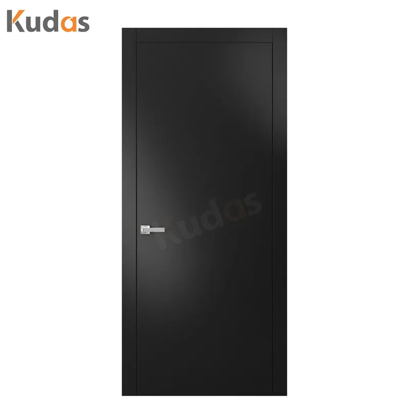 باب الحظيرة مع الأجهزة أبواب خشبية مقاومة للماء باب غرفة فيلا حديثة