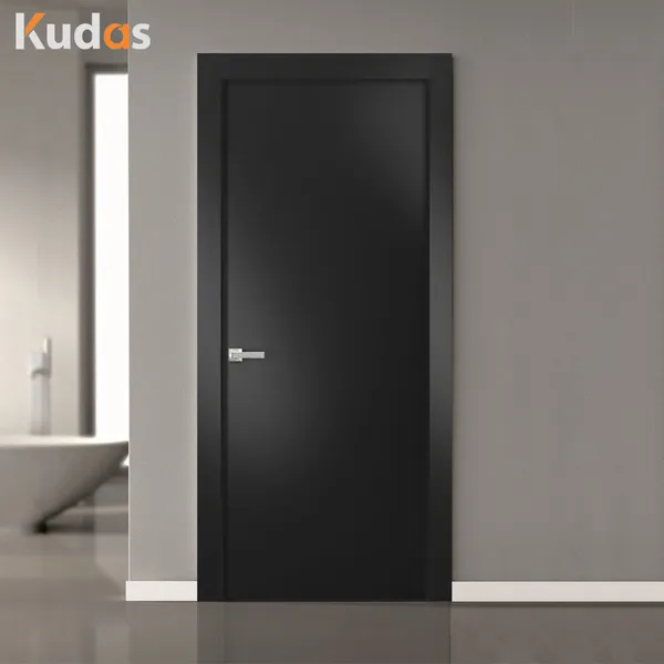 باب الحظيرة مع الأجهزة أبواب خشبية مقاومة للماء باب غرفة فيلا حديثة