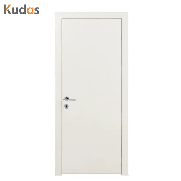 أبواب خشبية بيضاء عازلة للصوت وأبواب خشبية مقاومة للماء مع الأجهزة  