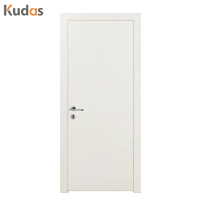 أبواب خشبية بيضاء عازلة للصوت وأبواب خشبية مقاومة للماء مع الأجهزة  