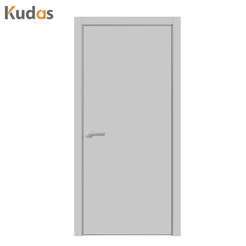 Kudas Mordern Room Wood Veneer MDF Wooden Interior Door For House