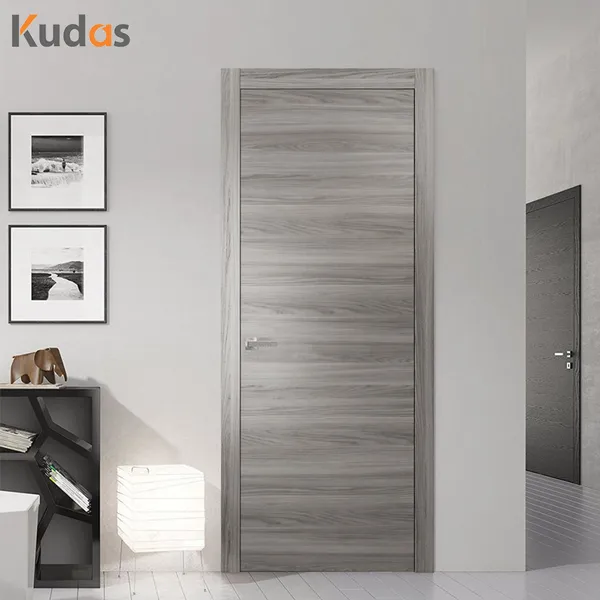 Modern Style Wooden Soundproof Interior Wooden Door for Apartment