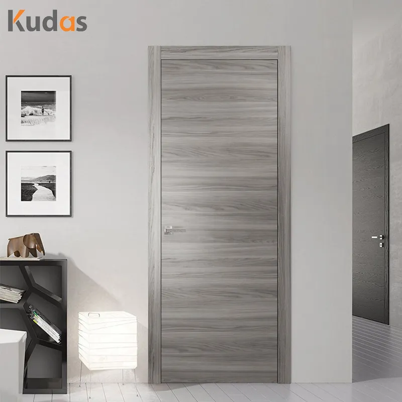 Modern Style Wooden Soundproof Interior Wooden Door for Apartment
