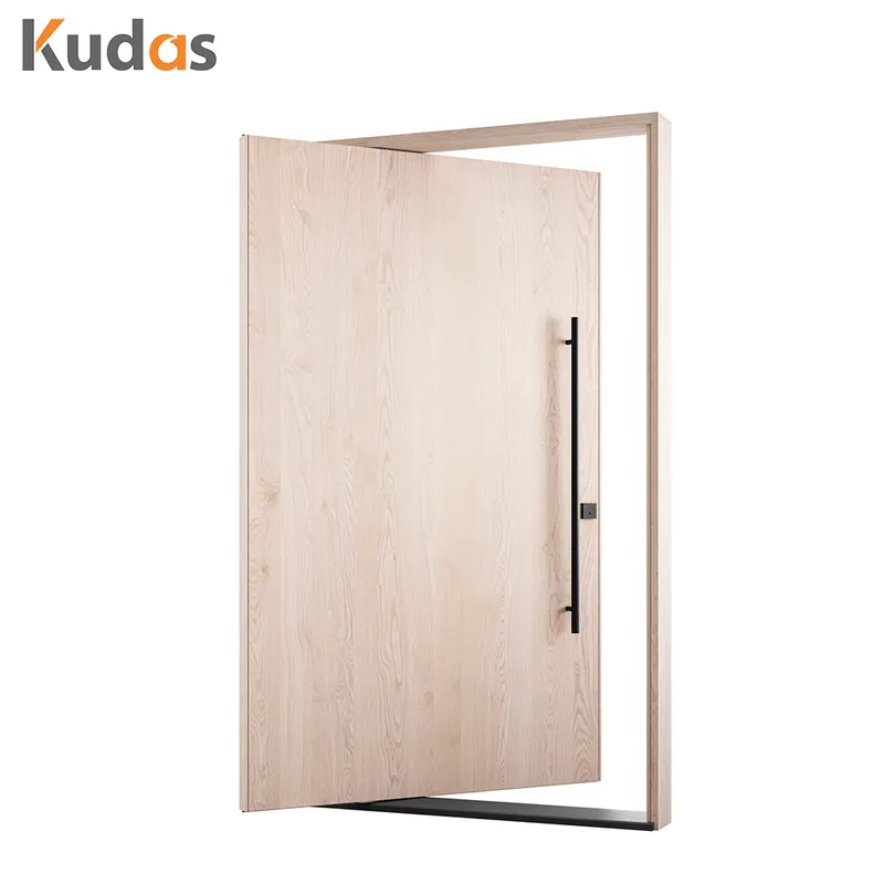 المدخل الخارجي، البوابة الرئيسية الأمامية، باب دخول الأمان الخشبي السكني