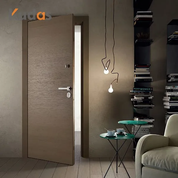 باب غرفة فيلا أمريكية فاخرة باب داخلي مصنوع من الخشب الصلب