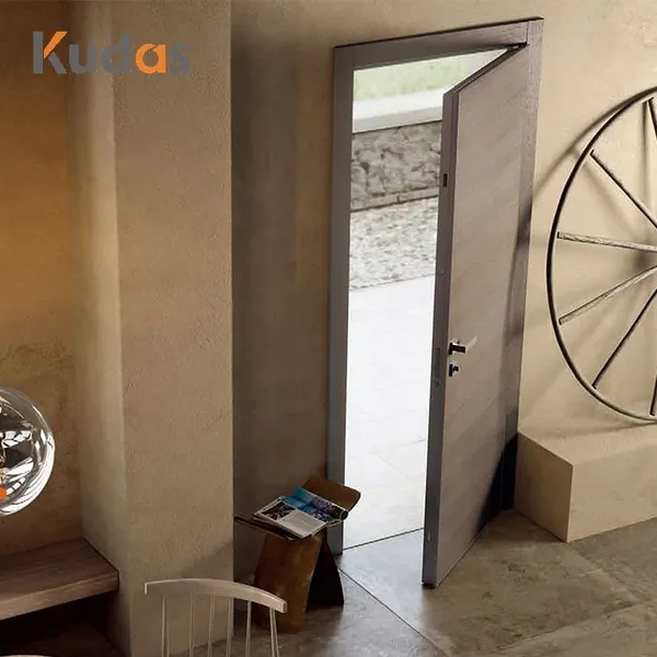 باب غرفة فيلا أمريكية فاخرة باب داخلي مصنوع من الخشب الصلب