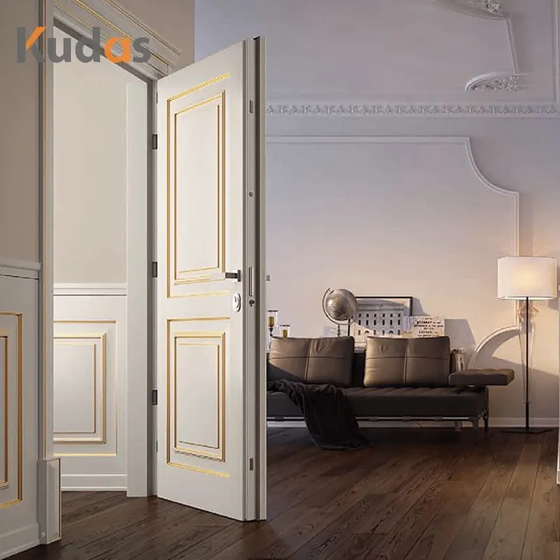 باب خشبي صوتي للحمام تركي عالي الجودة