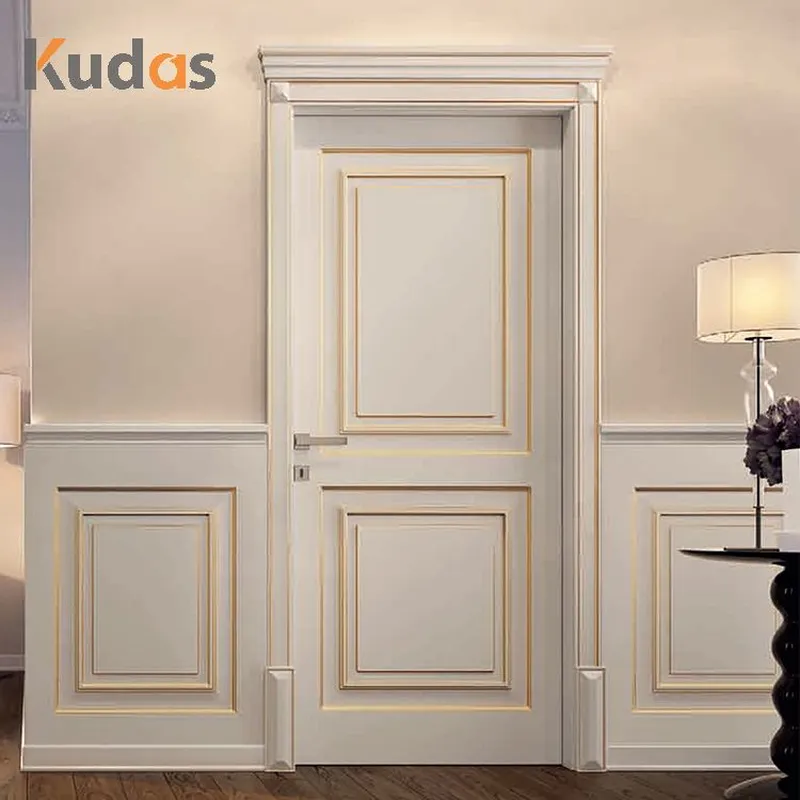 باب خشبي صوتي للحمام تركي عالي الجودة