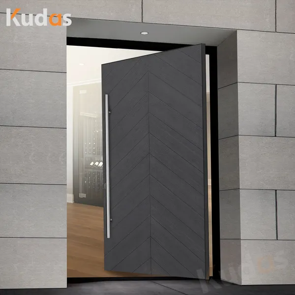 أبواب دخول أمامية من الحديد، باب خشبي من الصلب للأمان