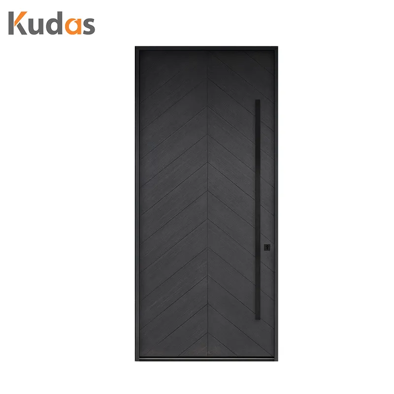 أبواب دخول أمامية من الحديد، باب خشبي من الصلب للأمان
