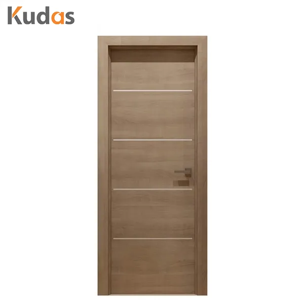 باب غرفة دخول من خشب mdf مصفح للشقة