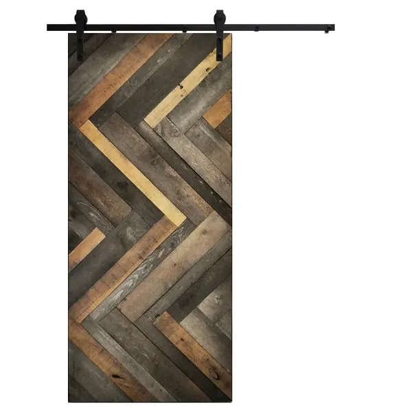 باب الحظيرة الخشبي، القشرة المركبة، أبواب الحظيرة المنزلقة الخشبية  