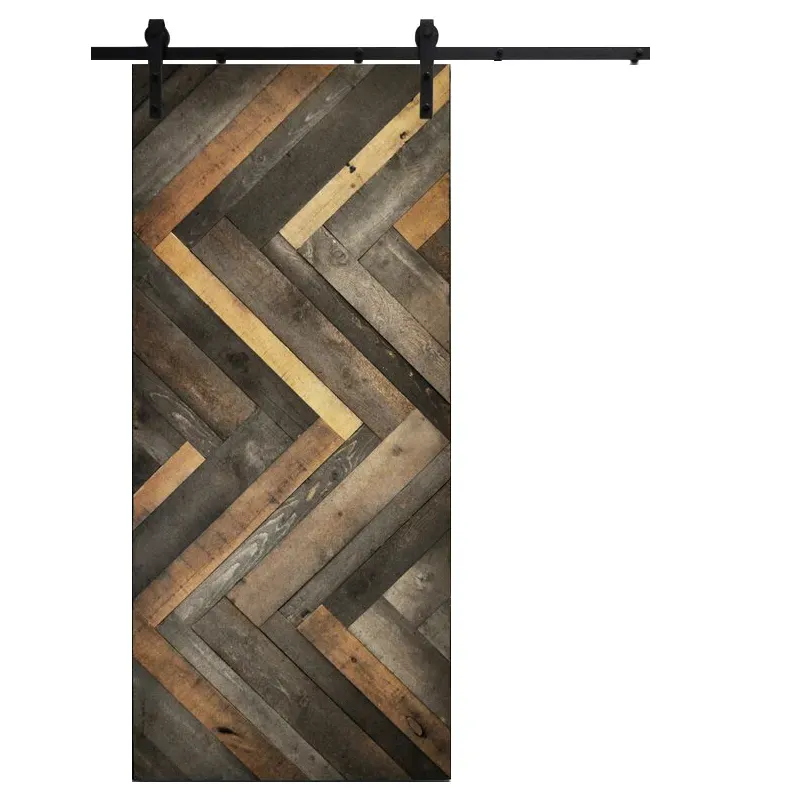 باب الحظيرة الخشبي، القشرة المركبة، أبواب الحظيرة المنزلقة الخشبية  