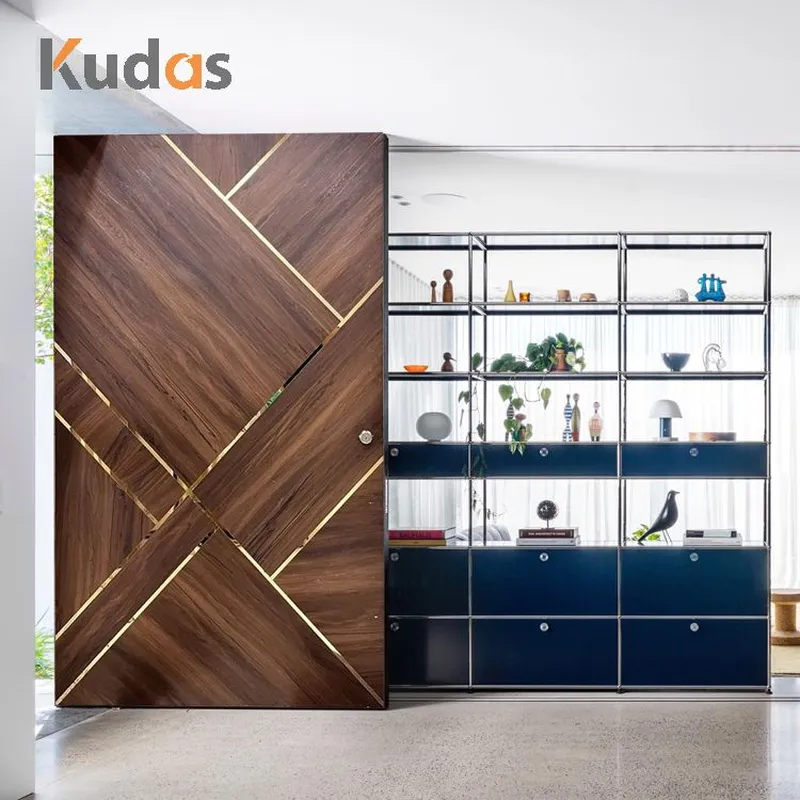 باب خشبي صلب، باب أمامي، مورد صيني، سعر المصنع، فاخر