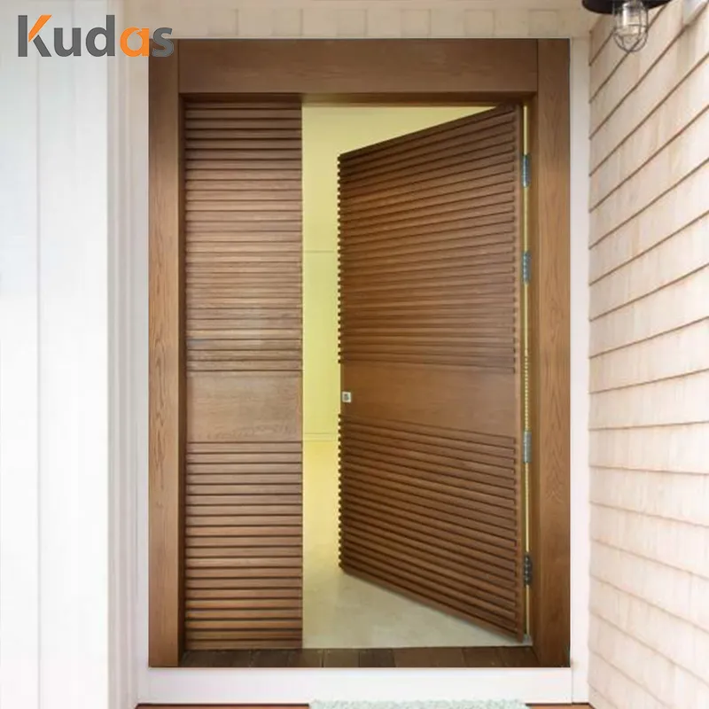 باب دخول من الخشب الصلب، باب خشبي رئيسي أمامي خارجي كلاسيكي