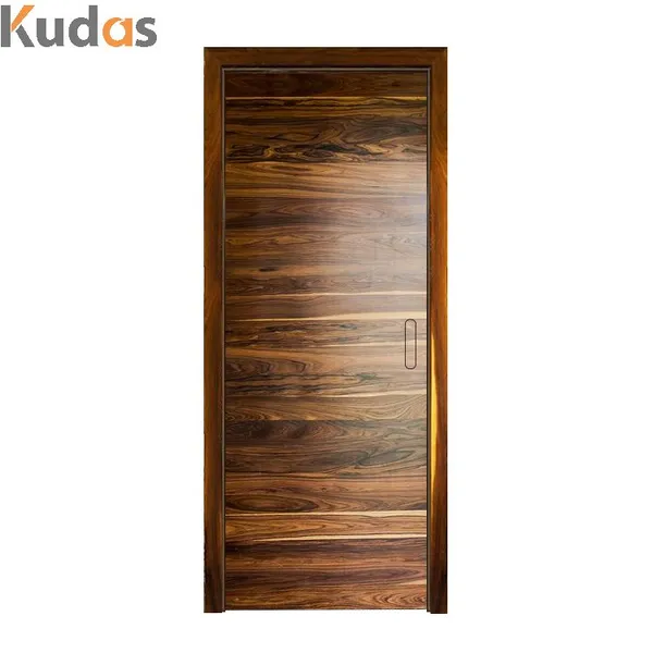 أبواب خشبية آمنة لباب الفيلا من الخشب الصلب