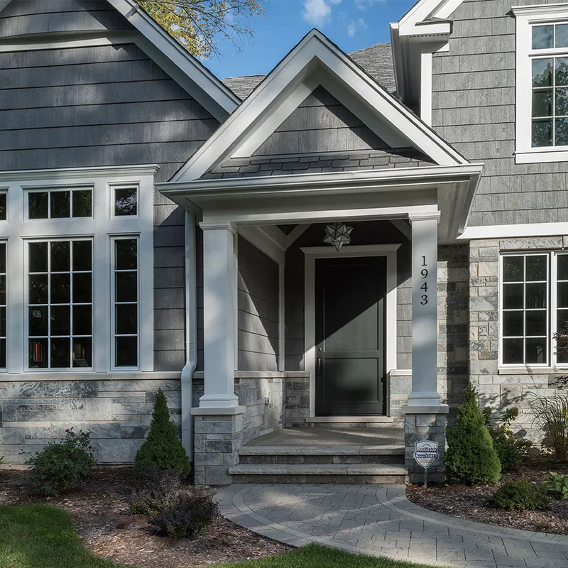 باب خشبي أسود خارجي داخلي حديث مخصص  