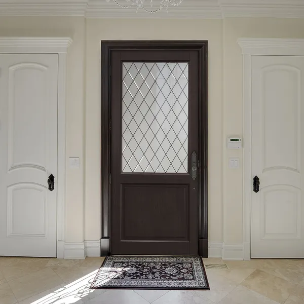 أبواب خشبية للمدخل الرئيسي الخشبي الخارجي المزدوج