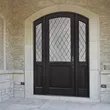 أبواب خشبية للمدخل الرئيسي الخشبي الخارجي المزدوج