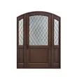 أبواب خشبية للمدخل الرئيسي الخشبي الخارجي المزدوج