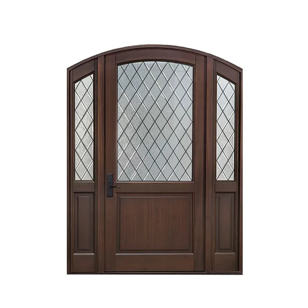 أبواب خشبية للمدخل الرئيسي الخشبي الخارجي المزدوج