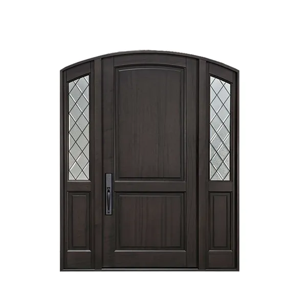 أمان أمامي خشبي محوري خارجي خارجي باب دخول خشبي حديث