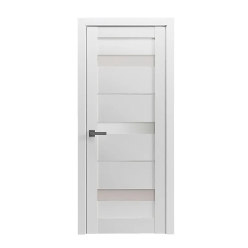 ألواح خشبية داخلية بسيطة من خشب الميلامين لباب خشبي للمكتب