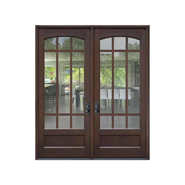 أبواب دخول خشبية حديثة مخصصة باب خارجي خشبي أمامي