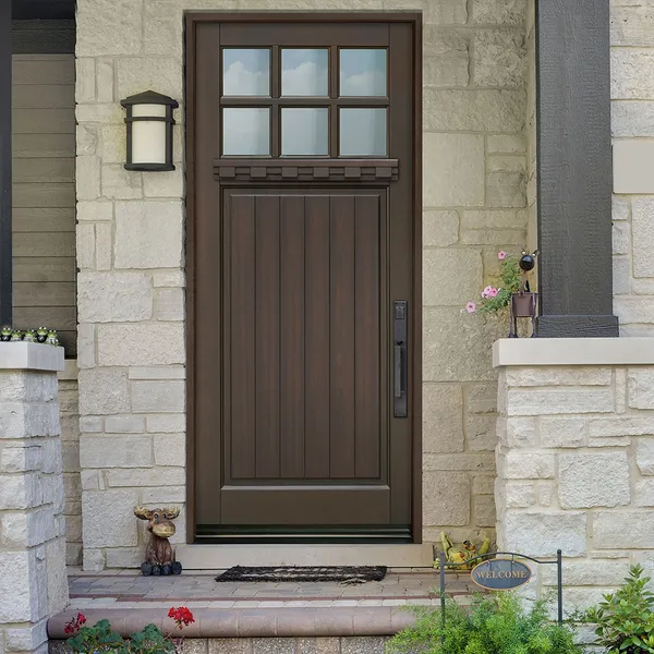 سوق أفريقيا باب مصفح خارجي من الخشب الصلب mdf للمنزل