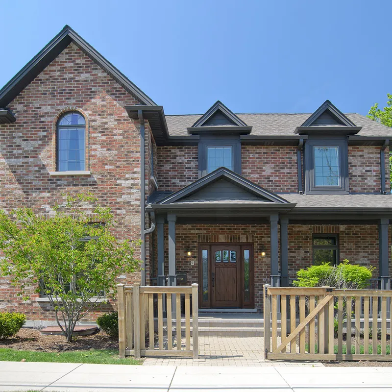 أبواب أمامية خارجية حديثة للدخول المحوري من الخشب الصلب مع الأجهزة