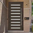 باب محوري خشبي من الميلامين حديث مقاوم للماء للغرفة الخارجية